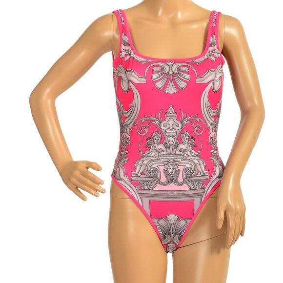Versace Women's Reversible One Piece Swimsuit Versace sz 1 US XS IT 38 - Picture 1 of 14